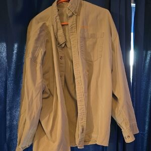 Duck' Unlimited Craft Men's Light Khaki Shirt Jacket
